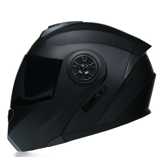 Black Full-Face Motorcycle Helmet | Unisex