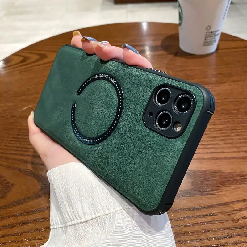 Magnetic Charging Phone Case – Compatible with MagSafe Wireless Chargers for iPhone