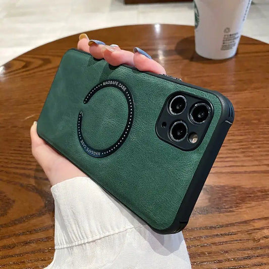 Magnetic Charging Phone Case – Compatible with MagSafe Wireless Chargers for iPhone