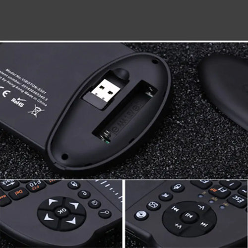 Mini Wireless Backlit Keyboard with Air Mouse Function