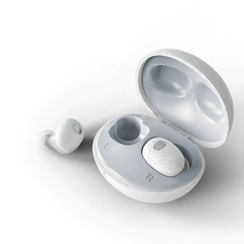 Waterproof Bluetooth 5.0 TWS Earbuds – Mini In-Ear Wireless Headphones with Charging Case