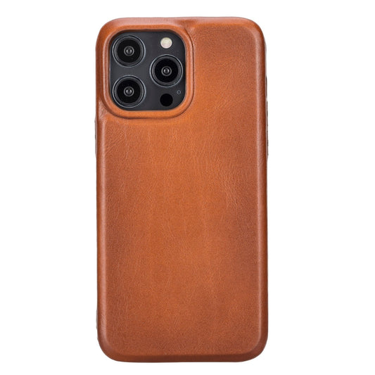 Pinedale Leather Snap-On Case for iPhone 13 Series – Slim Protective Cover with Soft Microfiber Lining